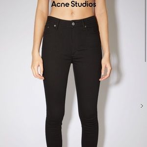 Acne Skinny Jeans Black